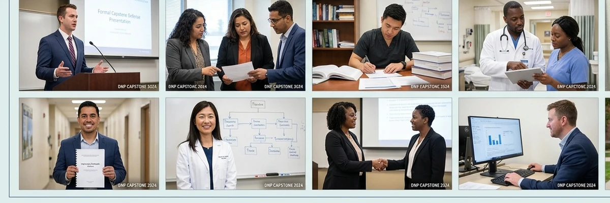 DNP capstone implementation plan development — Kotter change model, stakeholder analysis, Gantt chart
